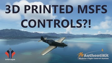 Freeware 3D Printer Files for Custom MSFS Controls?! Introducing Authentikit... [Perfect with VR!]