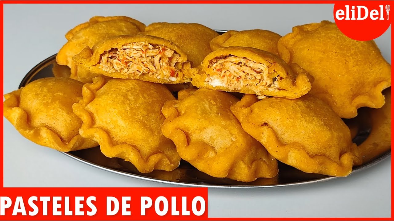 Cómo hacer PASTELES DE POLLO COLOMBIANOS eliDeli YouTube