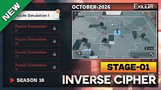 *NEW* INVERSE CYPHER STAGE-1 (SP-1-1) SOLUTION | SEASON 16 / OCT 2026 [GIRLS' FRONTLINE 2: EXILIUM] screenshot 5
