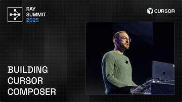 Ray Summit 2025 Keynote: Building Cursor Composer with Sasha Rush