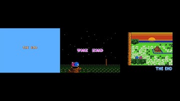 Adventures of Lolo 1-3 - All Cutscenes and Endings