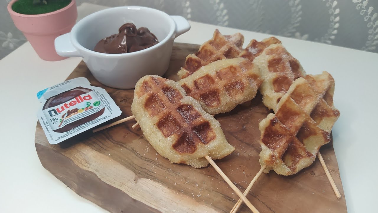 Churoffle Recette : Churoffle Recette Facile Gourmande #churoffle #gaufre #churros 😍