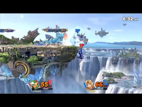ライジングタックルは調整必須　【スマブラSP】【テリー】