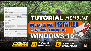 TUTORIAL MEMBUAT Bootable USB Installer Menggunakan  Rufus  | Windows 7/8/8.1/10/11