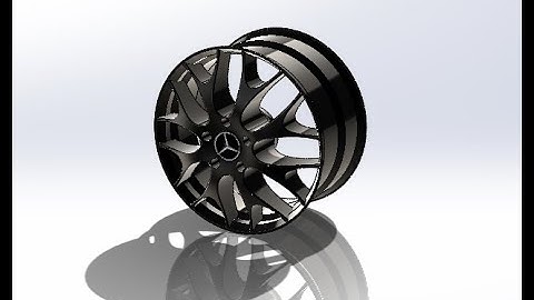 Solidworks Tutorial For Beginners________ Mercedes Car Rim