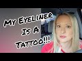 MY PERMANENT EYELINER TATTOO EXPERIENCE | STEP BY STEP | FULLY HEALED | DID IT HURT?!