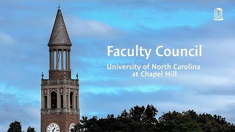 April 2022 Meeting of the UNC-Chapel Hill Faculty Council and General Faculty