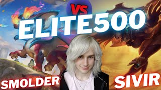 ELITE500 | SMOLDER VS SIVIR | ADC GAMEPLAY | Patch 15.15 / Season 15 | #LeagueofLegends