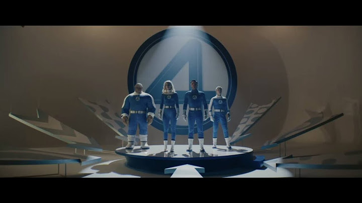 Quarteto Fantástico Primeiros Passos  Teaser Trailer Dublado