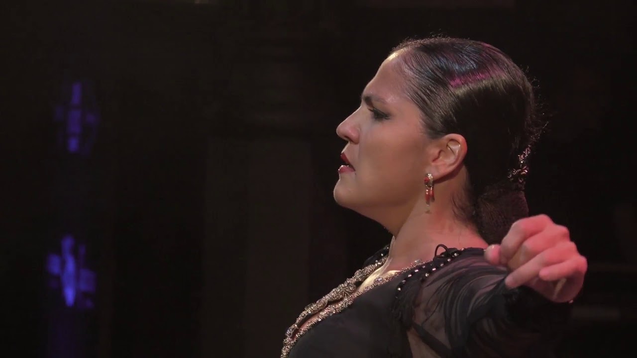 Soraya Clavijo baila taranto, semifinal del Cante de las Minas 2017