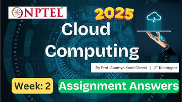 Cloud Computing week 2 NPTEL assignment answer | Jan 2025