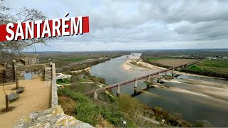 Ribatejo 🇵🇹 Walk - Tagus River Valley Viewpoint, Santarém City Centre
