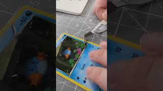 I made a 3D Mudkip Pokèmon Card. #pokémon #pokemon151 #pokemontcg #pokemonart