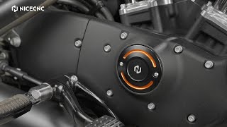 How to Install Engine Timer Cover Cap For Harley Sportster 1200 72 48 XL Iron 883 XL883N Roadster