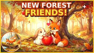The Little Fox's Autumn Adventure 🍂🦊 | Ghibli-Style Animal Story