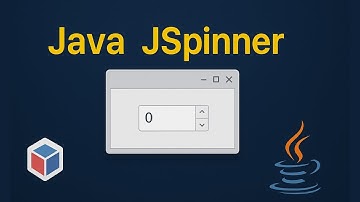 Java GUI: JSpinner maken en gebruiken in Java Swing | #11