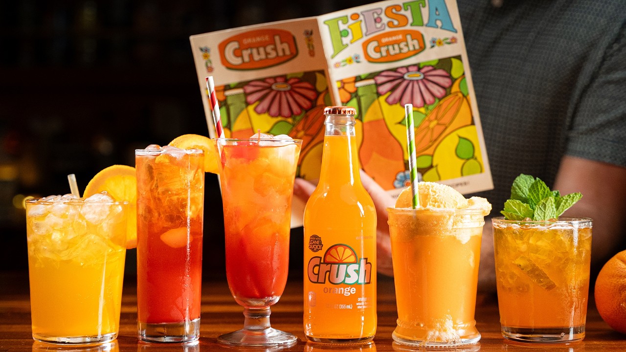 I Found Orange Crush’s Forgotten Cocktail Recipes