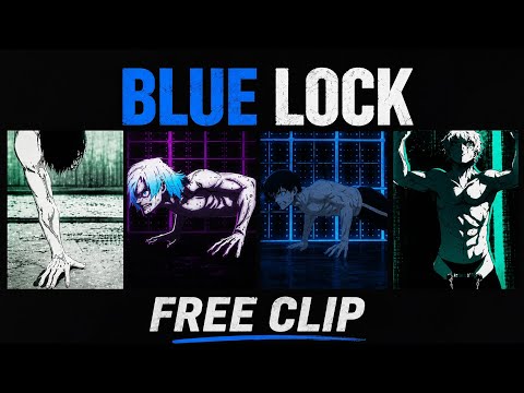 Blue lock animation free clip