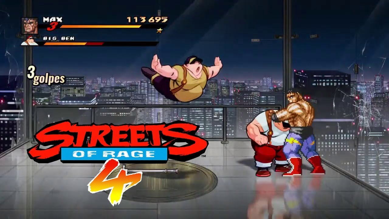 Streets of Rage 4 - Arcade (Max/SOR2) [ PS4 - Gameplay ] - YouTube