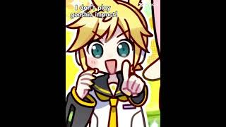 Ya but I’m playing pjs 💫😼 #projectsekai #kagaminetwins #kagaminelen #hatsunemiku 