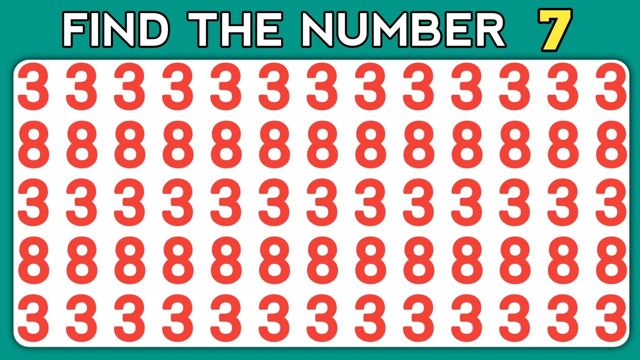 Find the Odd One Out | Number and Letter Edition | Oddity Puzzle ...