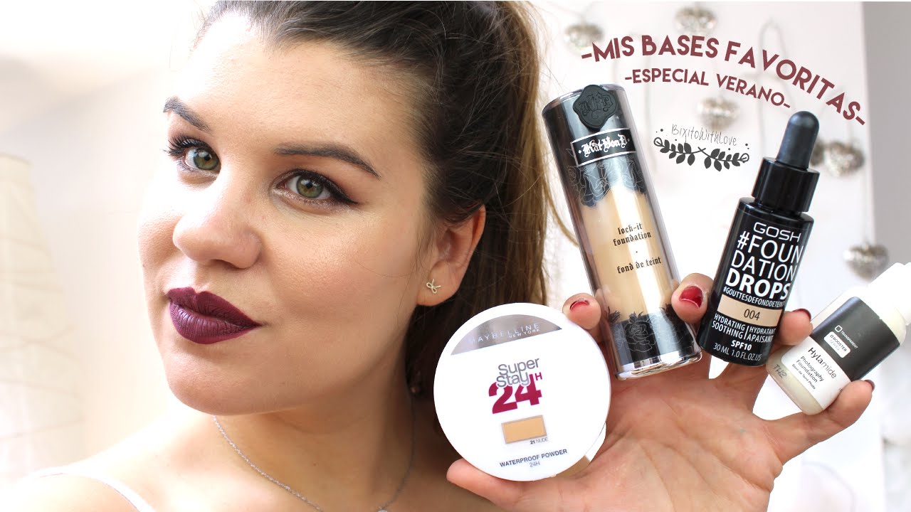 Mis bases de maquillaje favoritas para Verano manualidades de animales