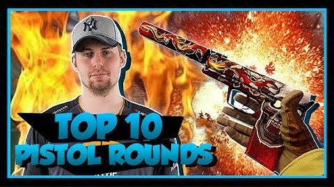 TOP 10 PISTOL ROUNDS (DENNIS, SHOX, SNAX) CSGO