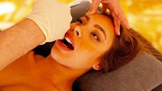 Italian Model Receives SATISFYING Full Body ASMR Chiropractic Therapy!