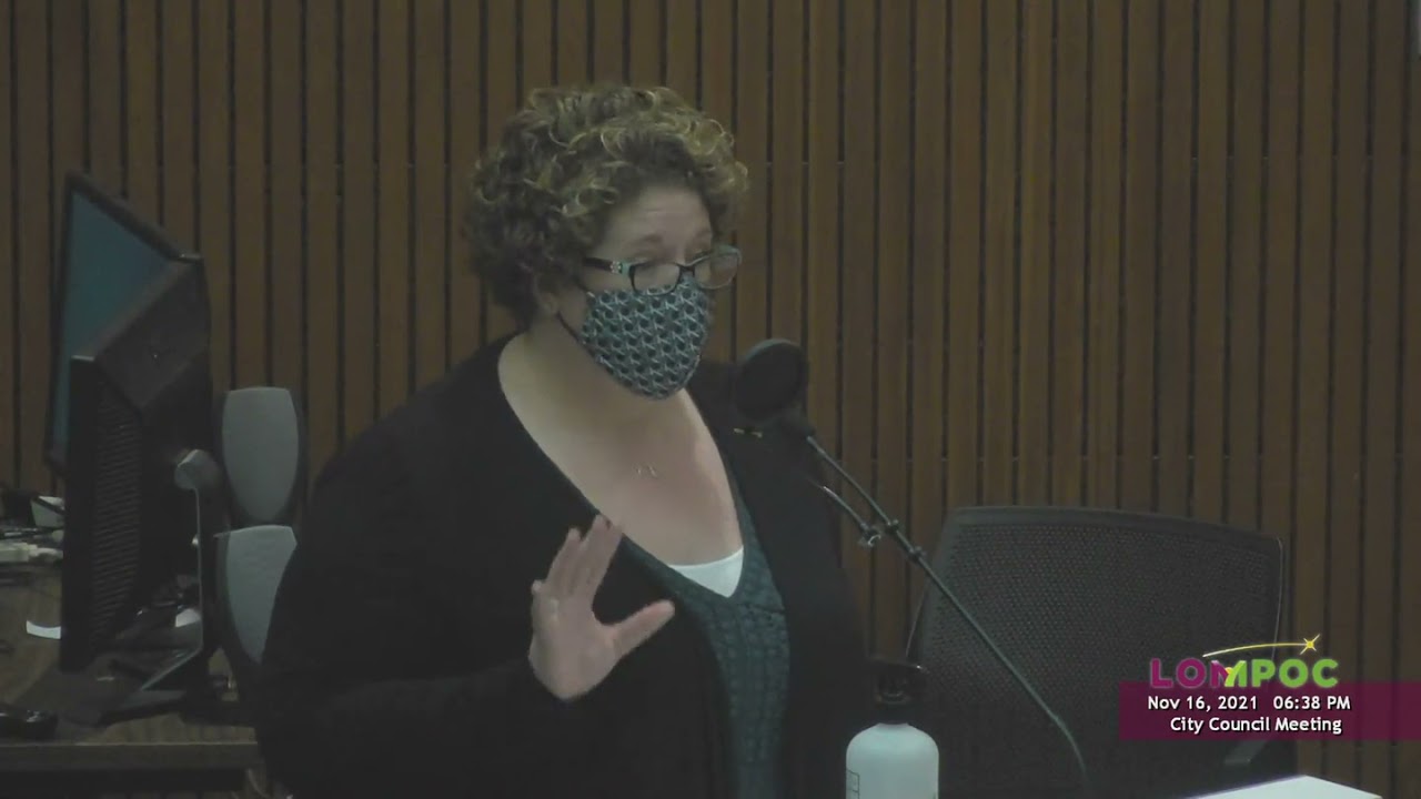 Lompoc City Council 11/16/2021 - YouTube