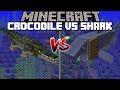 Minecraft CROCODILE HOUSE VS SHARK HOUSE MOD / FIND OUT WHICH AQUATIC HOUSE IS BEST !! Minecraft