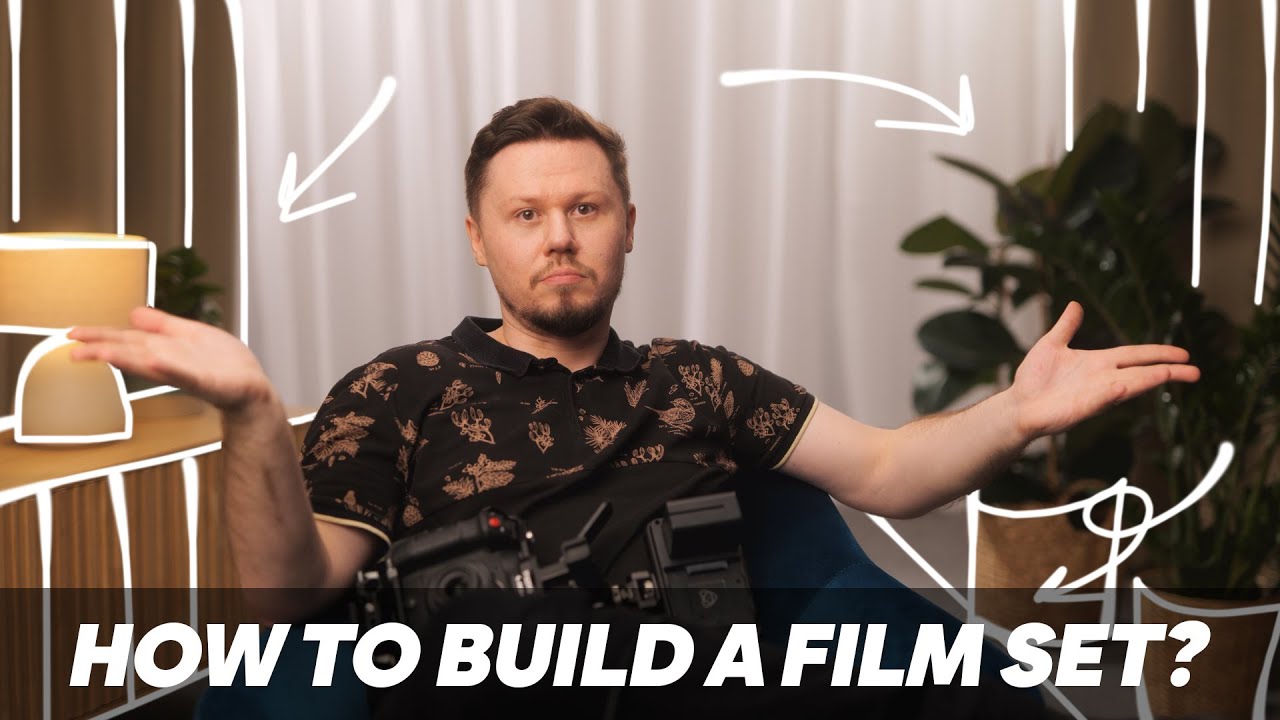 How to build a movie set simple video studio setup tips YouTube