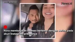 Lepas Rindu, Jerinx SID Peluk dan Cium Nora Alexandra