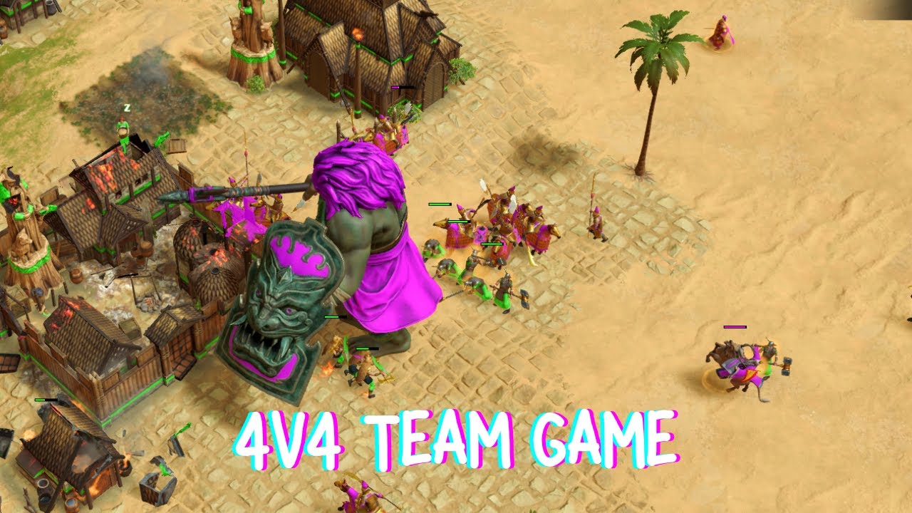 4v4 More Community Team Games | Age of Mythology Retold