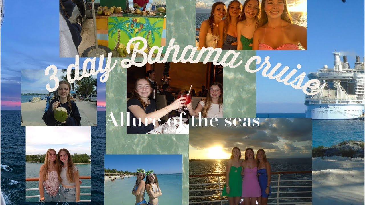 🛳️cruise vlog: allure of the seas/ 3 days in the Bahamas