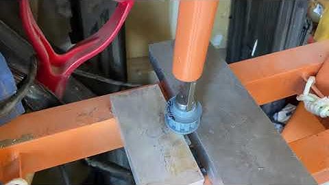 Centroid CNC Bridgeport retrofit Broaching keyways in the pulley’s  part 7