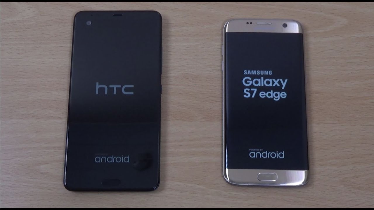HTC U Ultra and Samsung Galaxy S7 Edge - Speed Test!