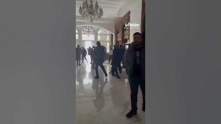 Le palais de Bachar al-Assad à Damas envahi par les Syriens