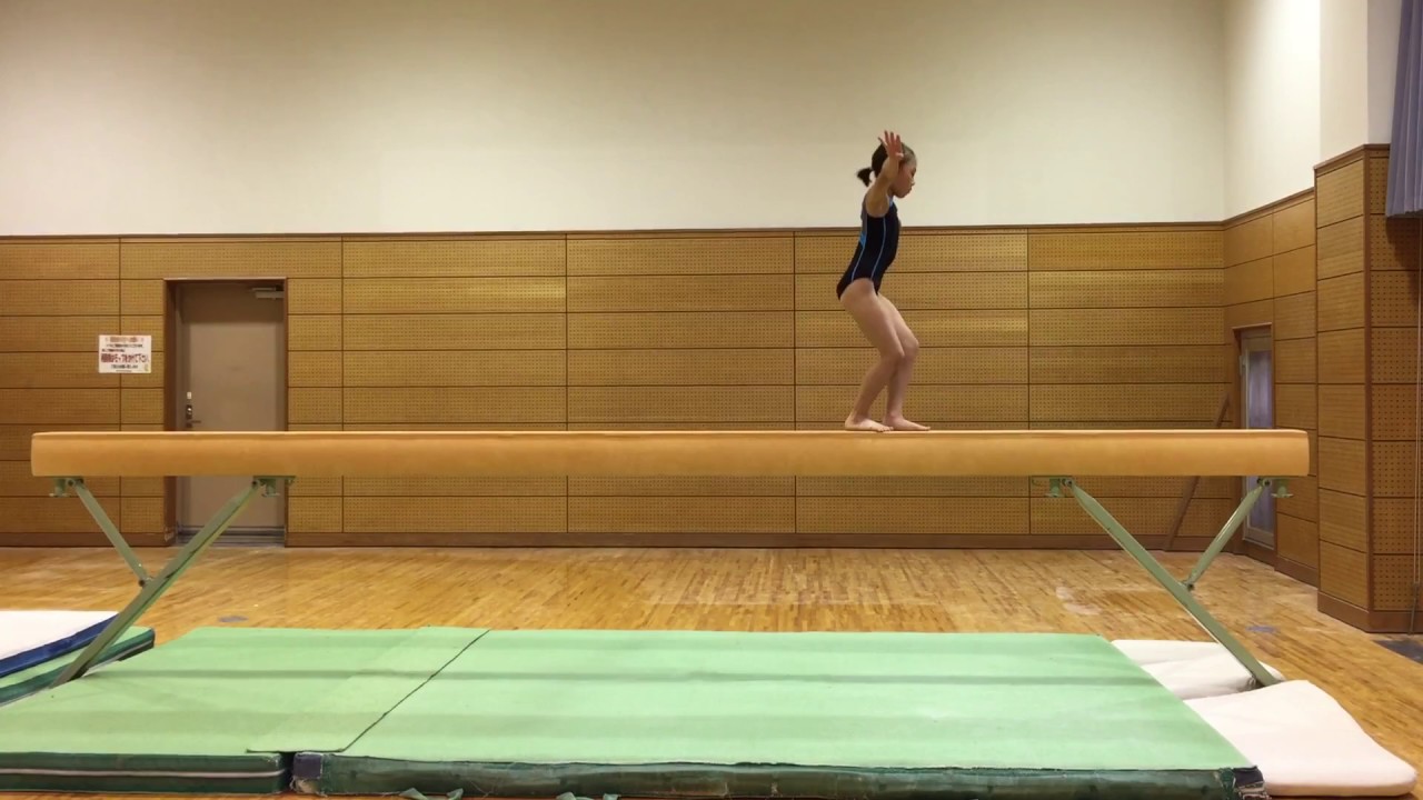 ＳＡＫＵＲＡカップ女子初級規定演技（平均台）