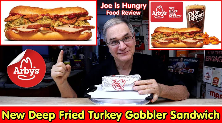 Arby’s NEW Deep Fried Turkey Gobbler Review 🦃 | Thanksgiving Menu 2025 | Joe is Hungry