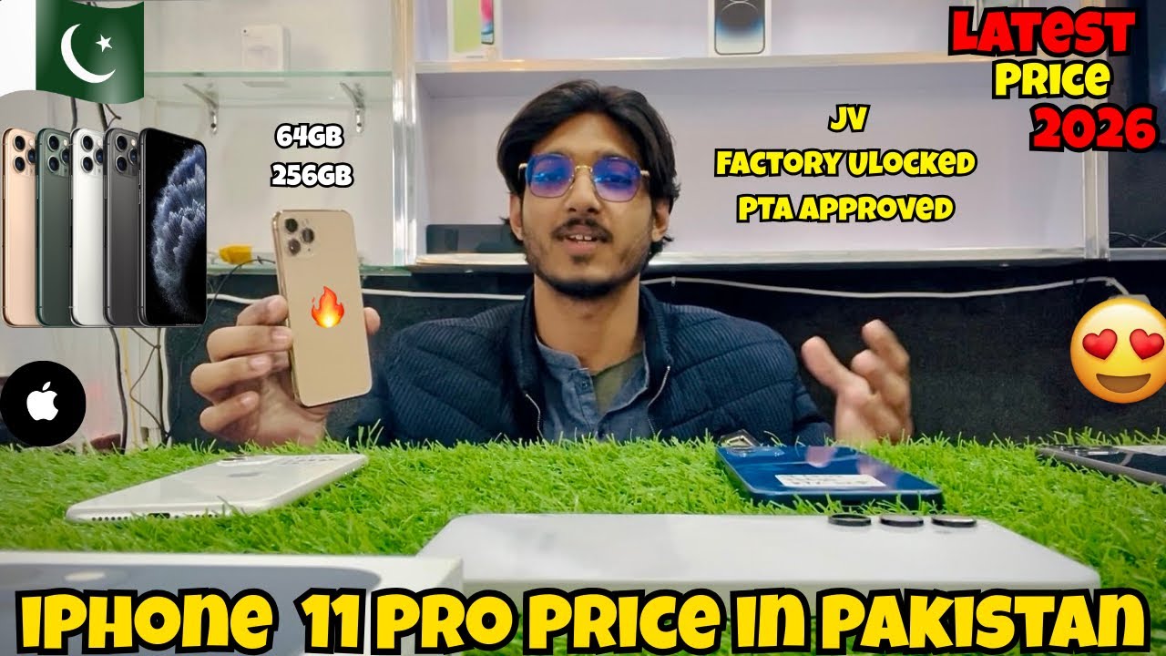 iPhone 11 Pro Price in Pakistan 2026 | Jv,Factory Unlock,PTA Approved | Latest Prices 