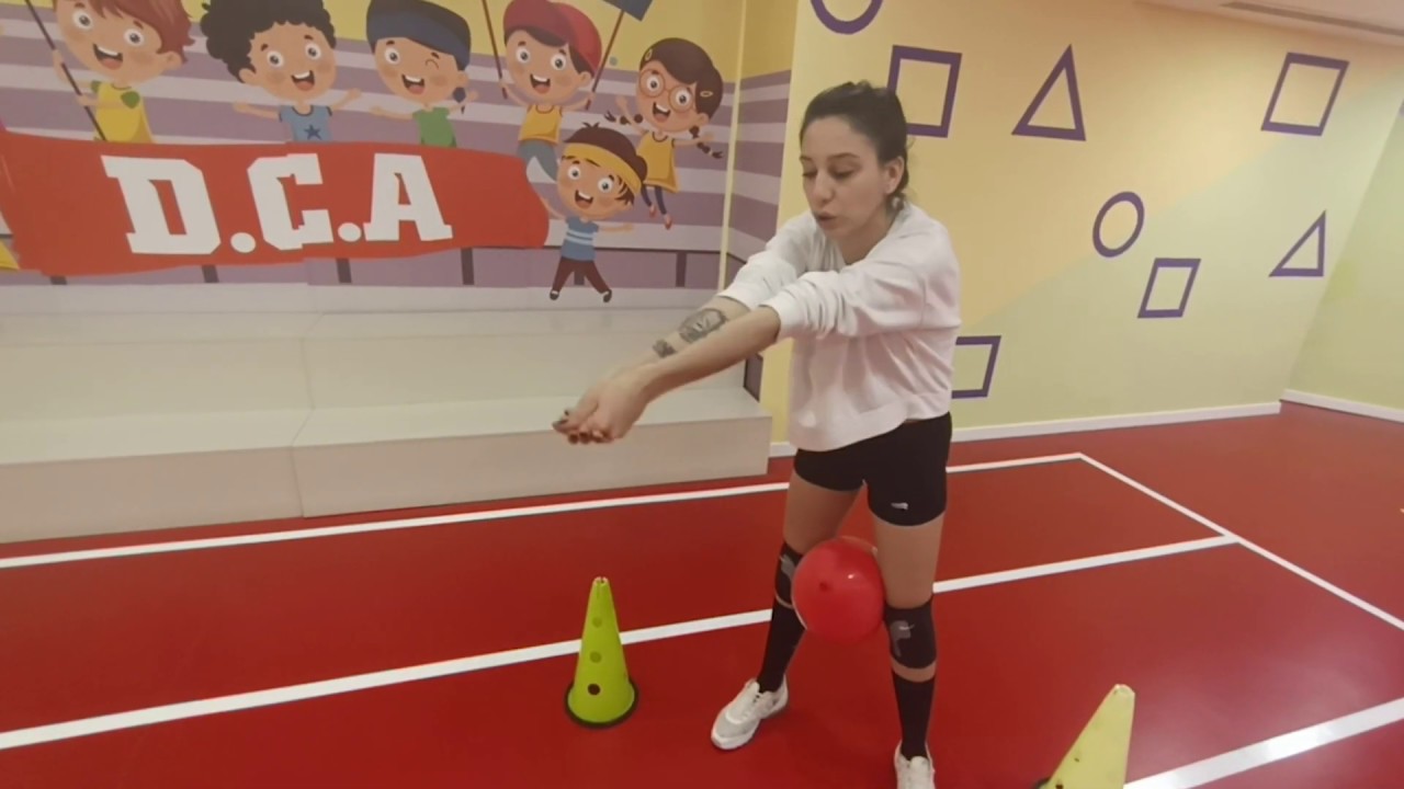 ÇOCUKLAR İÇİN SPOR VOLEYBOLDA PARMAK PAS NASIL ATILIR? YouTube