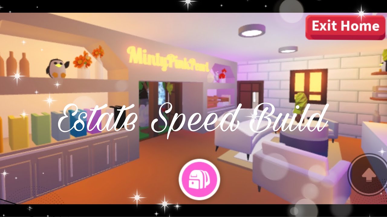 Estate Speed Build Part 1 Adopt Me Youtube - roblox adopt me estate speed build