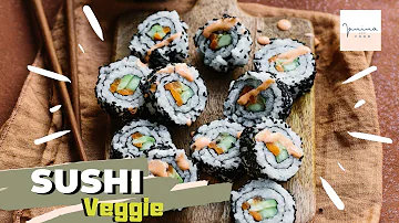 Wie nennt man vegetarisches Sushi?