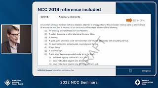 2022 NCC Seminars: Volume One and Volume Two - NCC structure