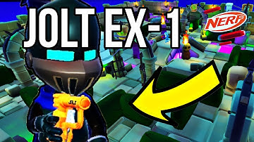 I USED THE JOLT EX-1 BLASTER IN NERF SUPERBLAST! (ZOMBIE STRIKE EVENT)