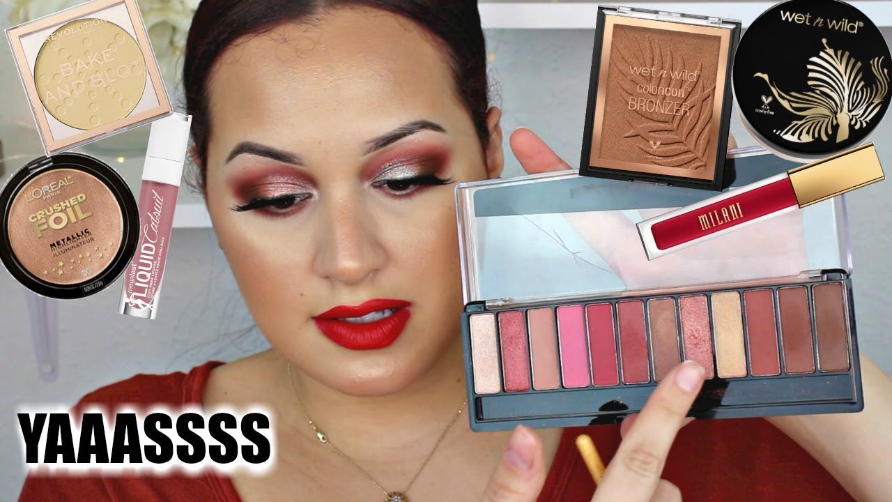 TESTING NEW DRUGSTORE MAKEUP 2019 | WET N WILD, L'OREAL, RIMMEL, MAYBELLINE