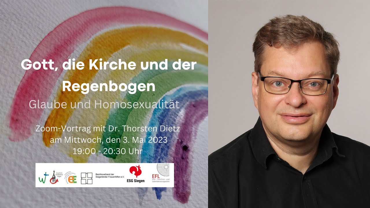 Gott, die Kirche und der Regenbogen. Glaube und Homosexualität mit Thorsten Dietz