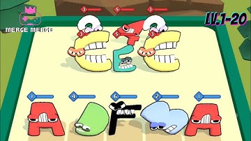 Merge Alphabet: Monster Fusion 💜 💜 💜 ( NO APK + MOD ) Part 1
