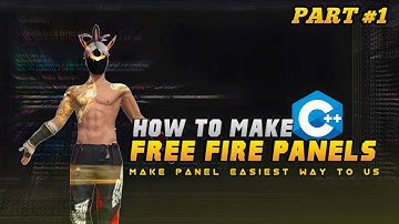 How To Make Free Fire Pc Panel On C++ 🎯 Panel Making Course | Part 1 | C++ Basic To Advance Series 👺