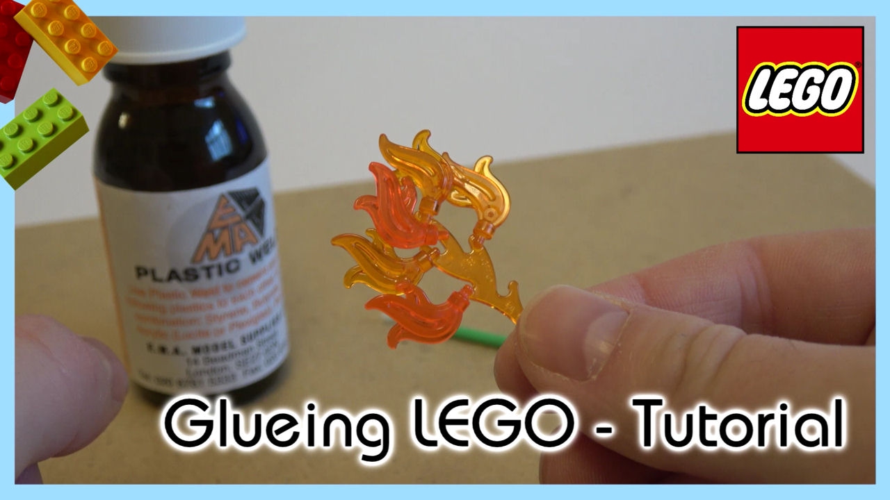 Glueing LEGO - Tutorial 